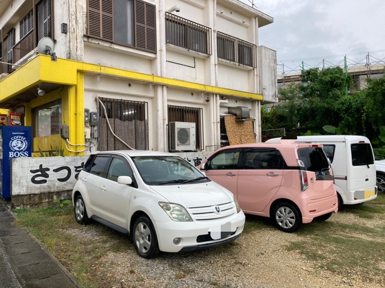 さつきらーめん＿駐車場